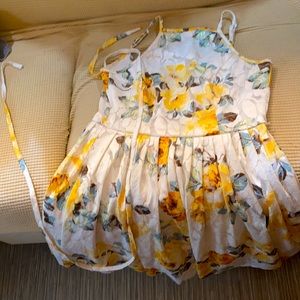 Flower print dress